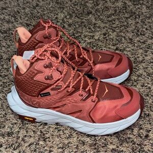 Womens 6.5 B Hoka One One Anacapa Mid GTX Gore-Tex Hiking Boots Waterproof